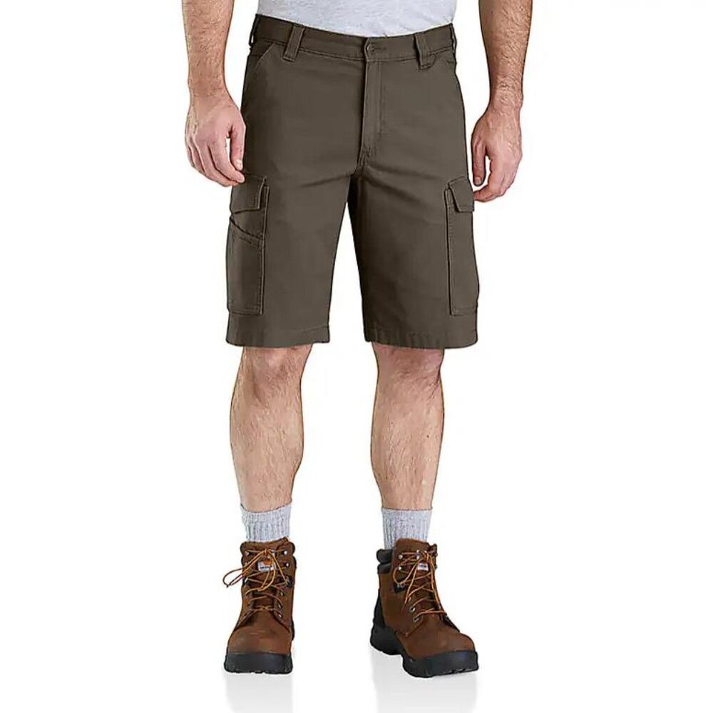 CARHARTT Men's Rugged Flex Relaxed Fit Canvas Cargo Work Short Size 42